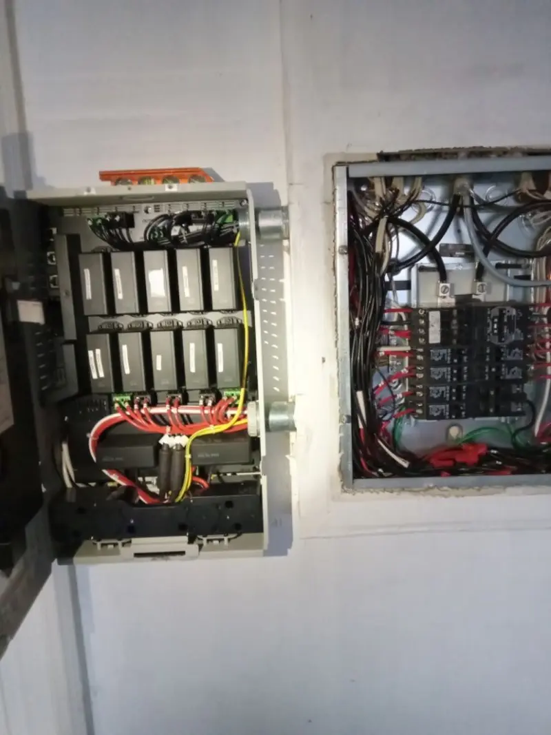 Electrical panel upgrade completed for Indoor Lighting Installation in Eastmont